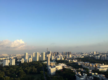 Skyscrapers against sky