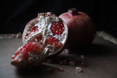 Close-up of pomegranate
