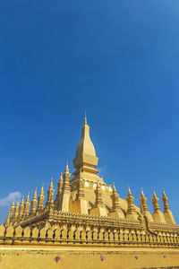 Phra that loang landmark in vientiane, laos