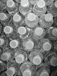 Full frame shot of bottles