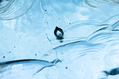 Full frame shot of water splashing