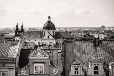 View of church against cloudy sky