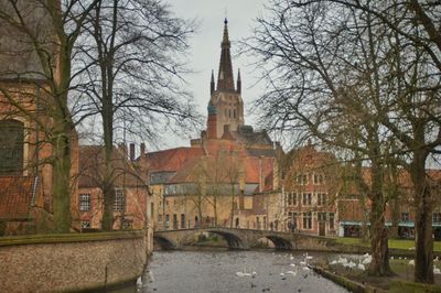 Buildings in city