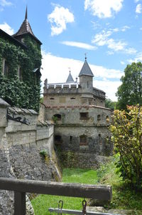 Old building against sky