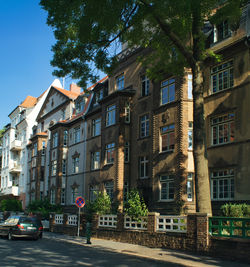 Buildings in city