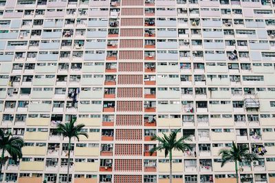 Low angle view of apartment building