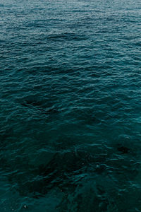 Close-up of sea against sky