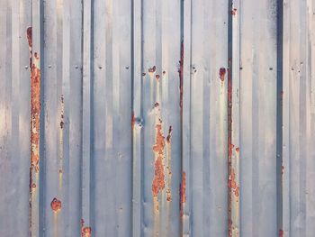 Full frame shot of rusty iron