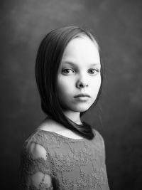 Close-up portrait of girl