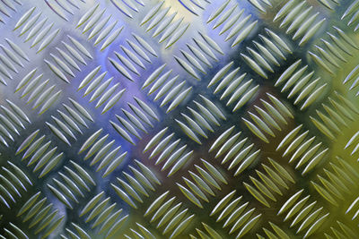 Full frame shot of metal grate