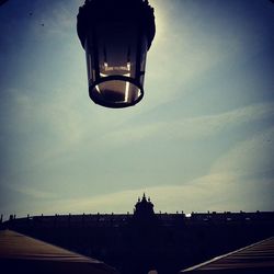 Low angle view of building against sky