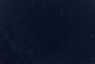 Low angle view of stars in sky