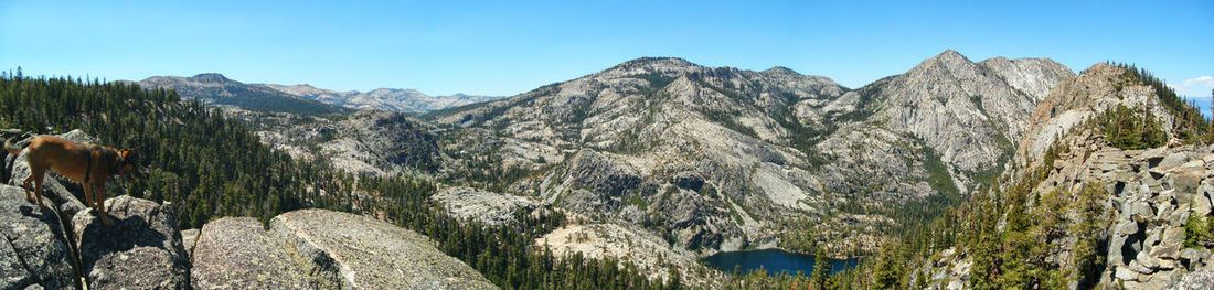 Scenic view of mountains