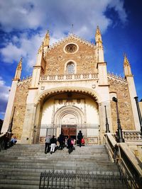 Low angle view of a church