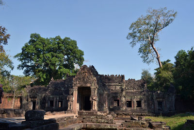 Historic building against clear sky