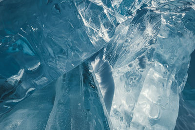 Full frame shot of ice