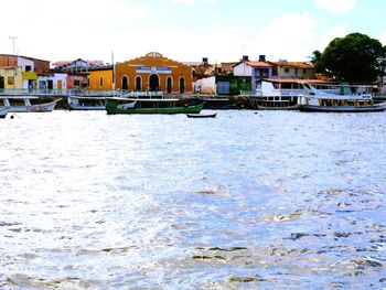 Buildings at waterfront