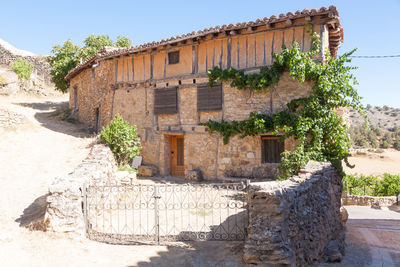 Old ruins against sky