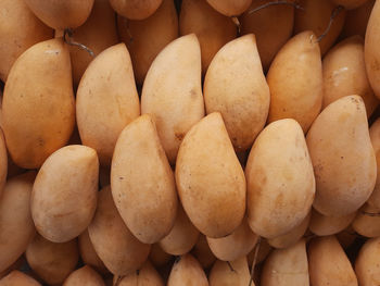 Full frame shot of fruits for sale at market