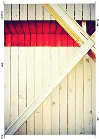 Close-up of wooden door