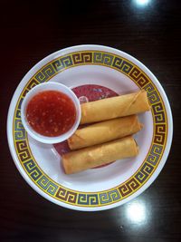 Close-up of food in plate