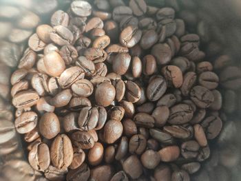 Full frame shot of coffee beans