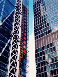 Low angle view of modern building