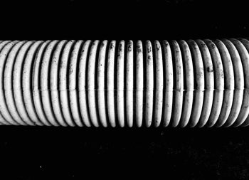 View of illuminated tunnel