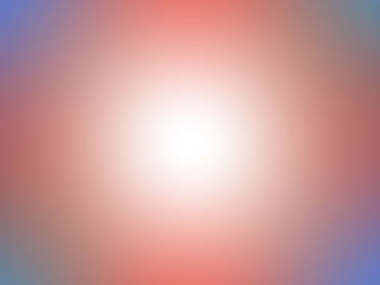 Defocused image of bright sun