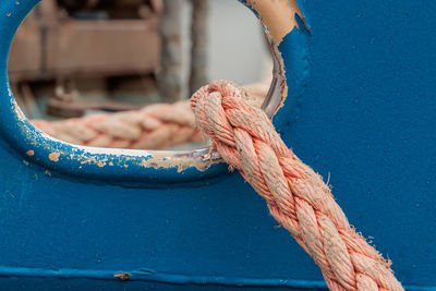 Close-up of rope