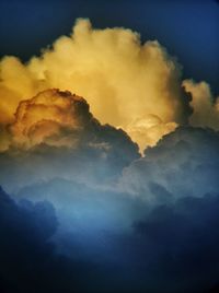Scenic view of cloudy sky