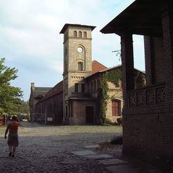 Buildings against sky