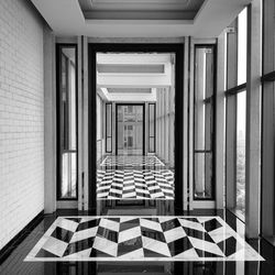 Interior of building