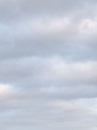 Low angle view of cloudy sky