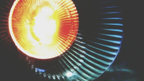 Close-up view of sunlight