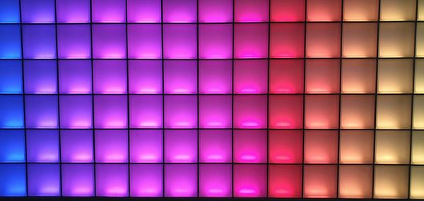 Full frame shot of multi colored wall