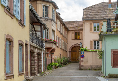 Street amidst buildings in city