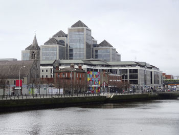 Buildings at waterfront