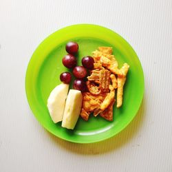 Close up of food in plate