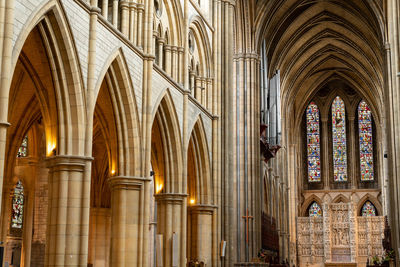 Interior of cathedral