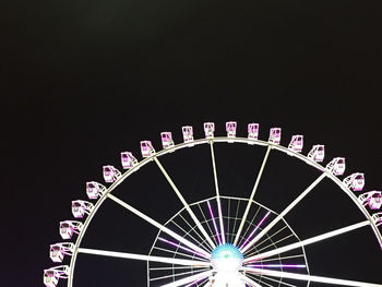 Low angle view of ferris wheel