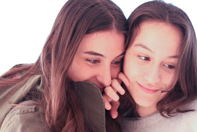 Portrait of smiling young woman