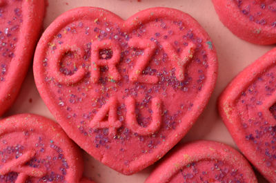 Pink valentine cookie crzy 4 u