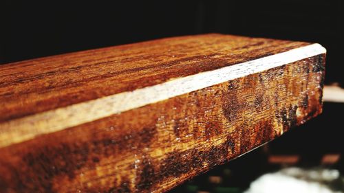 Close-up of wood