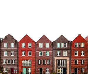 Residential buildings against sky