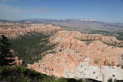 Aerial view of landscape