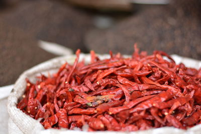 Close-up of served food in plate