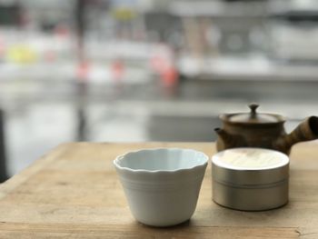 Close-up of drink on table