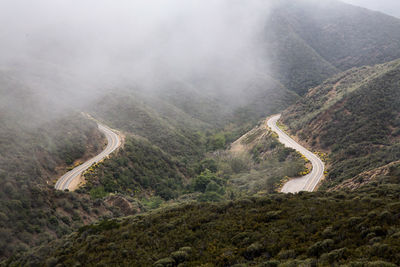 Scenic view of mountains