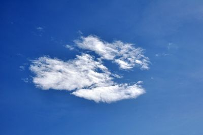 Low angle view of clouds in sky